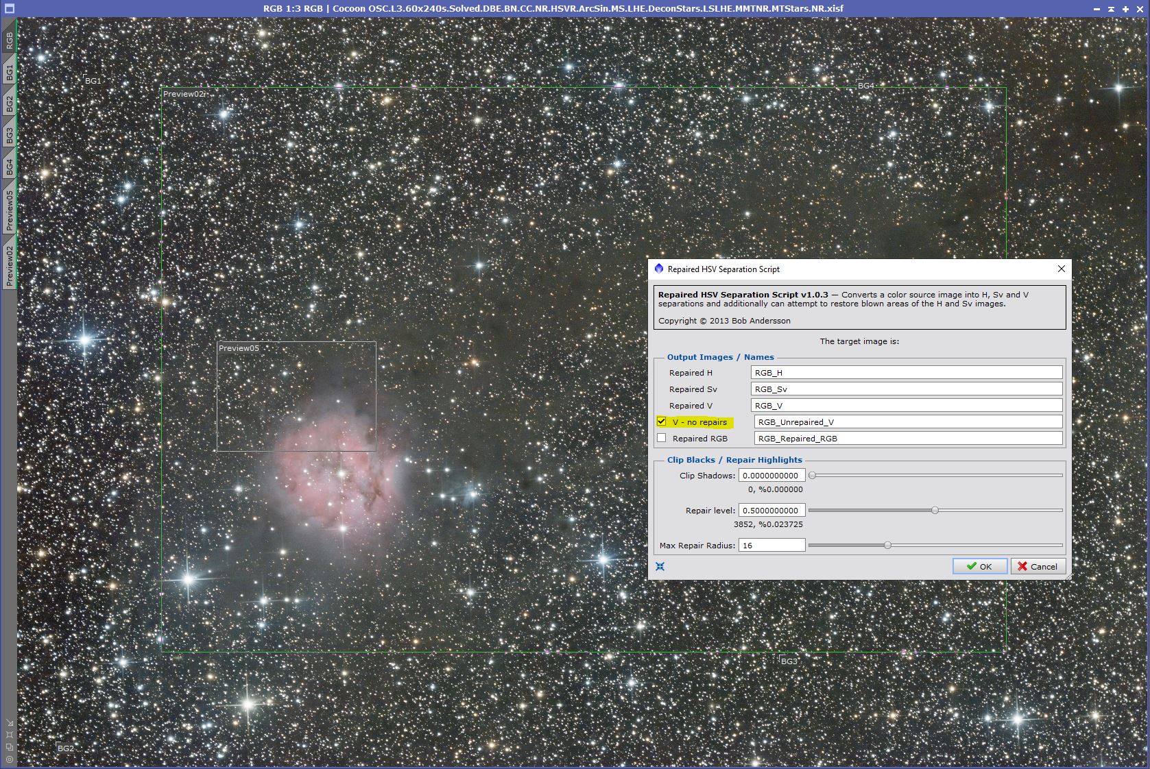 Restore Saturated Star Color