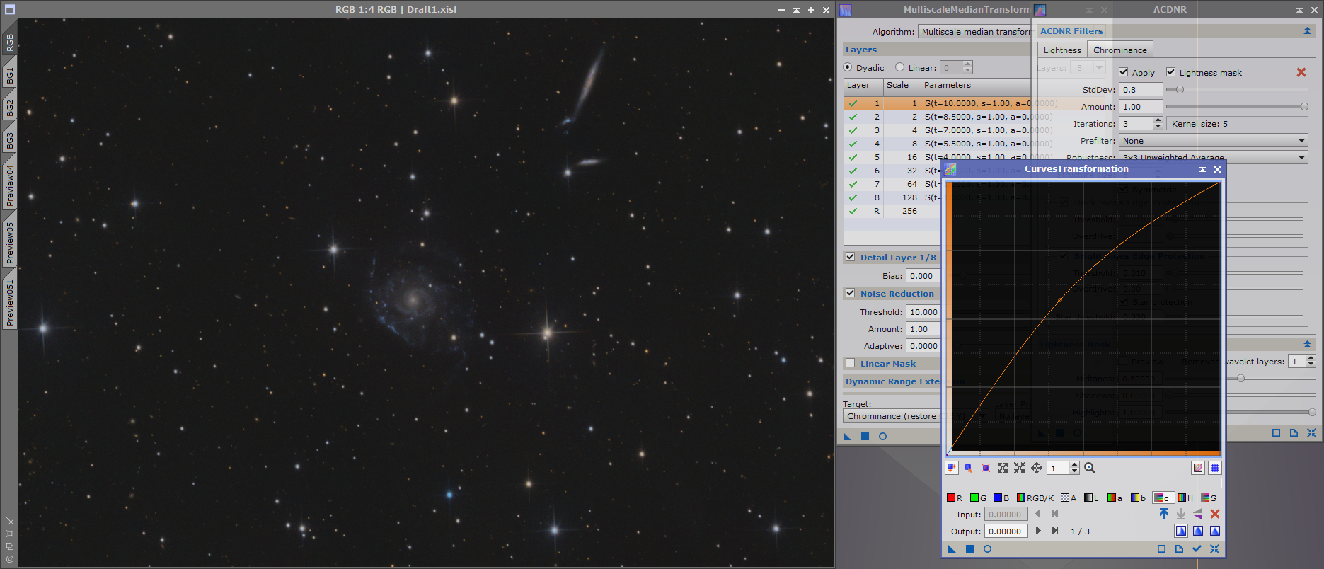 MMT, ACDNR, Histogram, C-Curve Enhance