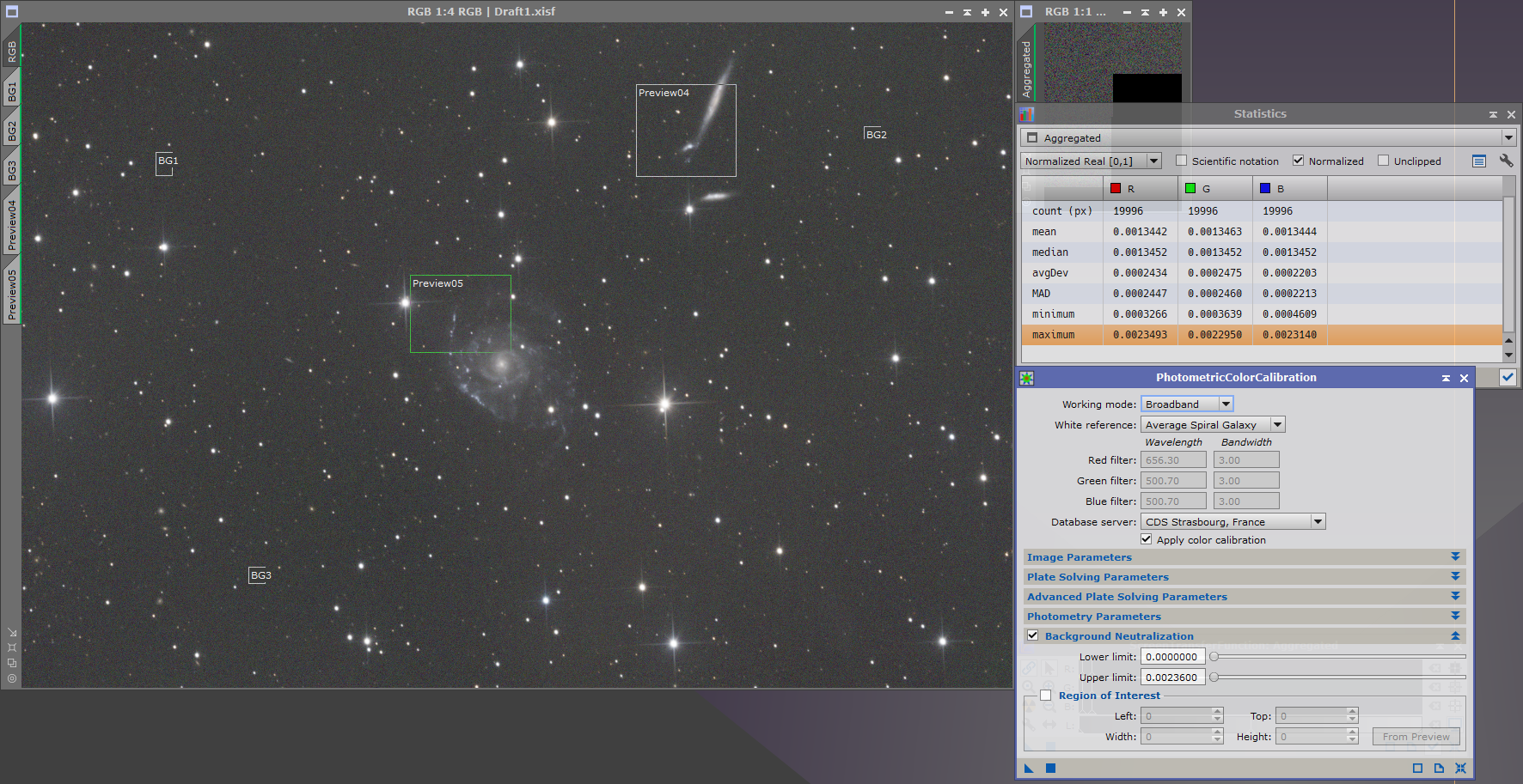 Photometric Color Calibration