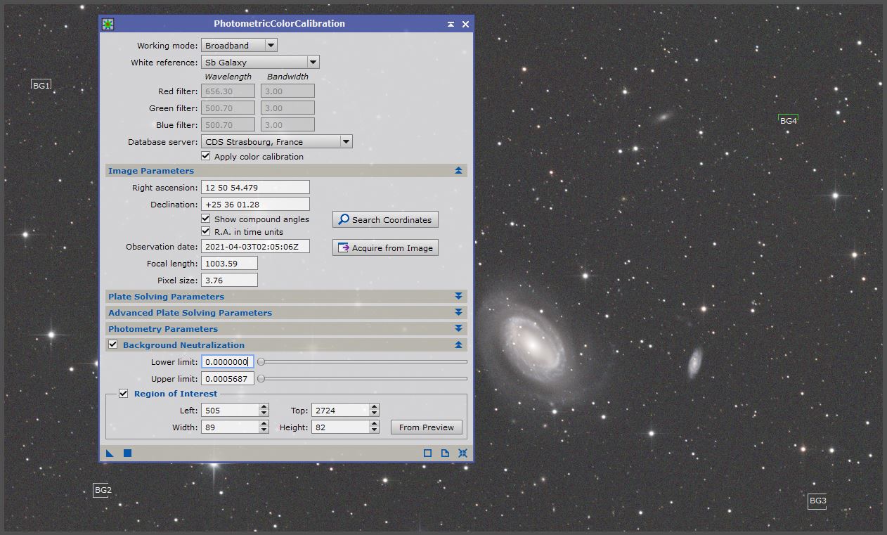 Photometric Color Calibration