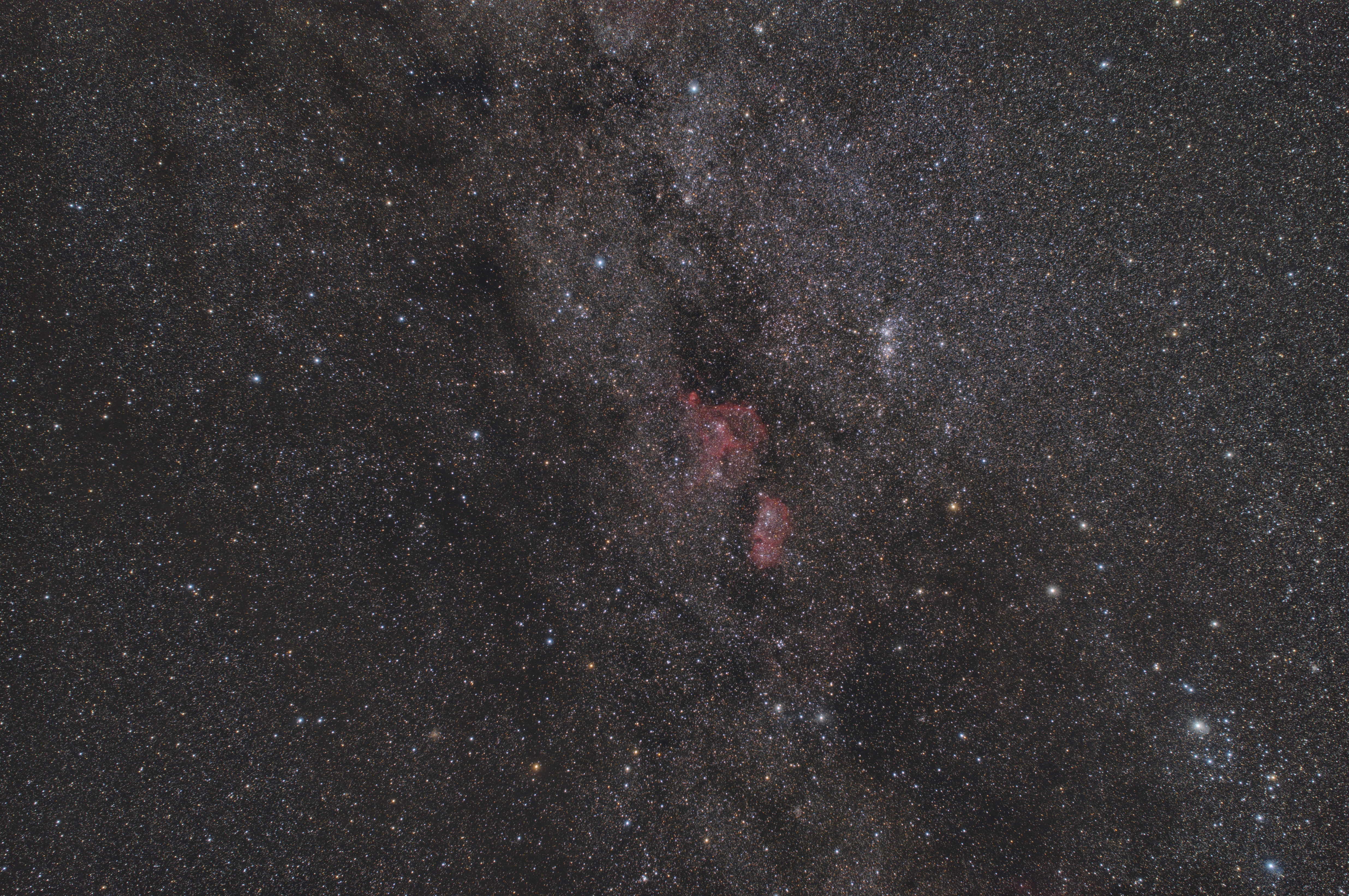 Cassiopeia on the Heart and Soul Nebula