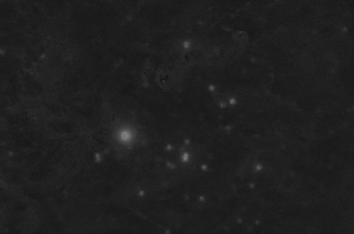 Larger scale sharpening with Local Histogram Equalization and Multiscale Linear Transformation